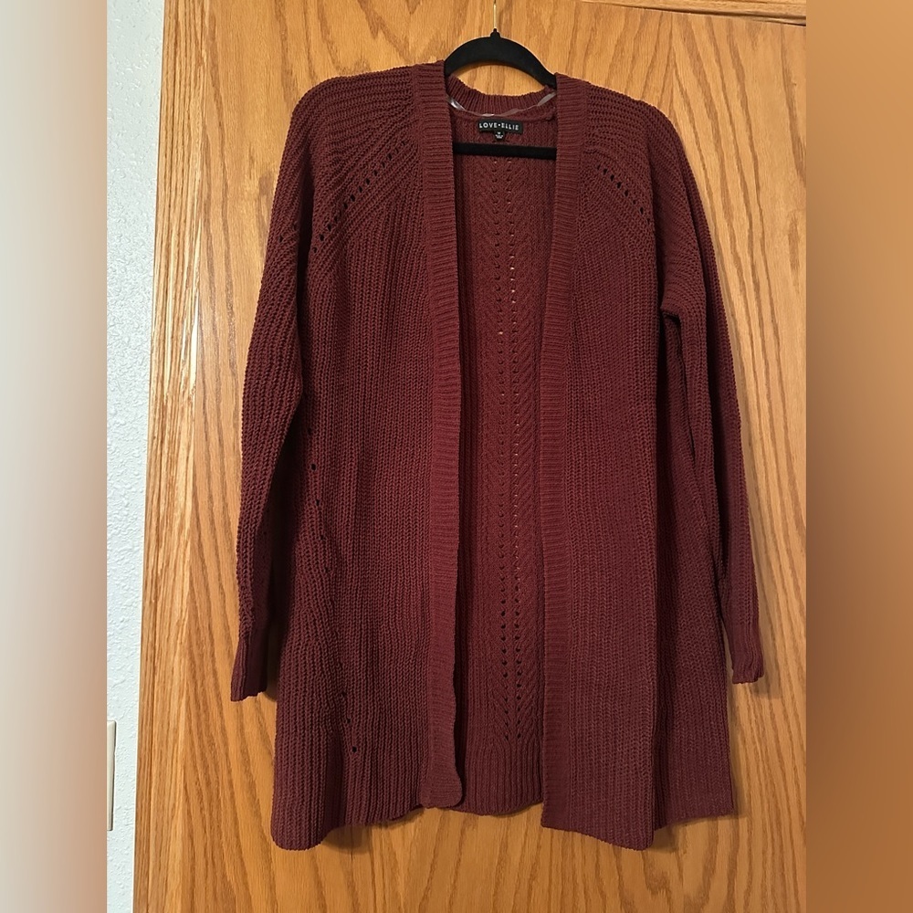 Love Ellie Open Knit Cardigan - NWOT - Size M